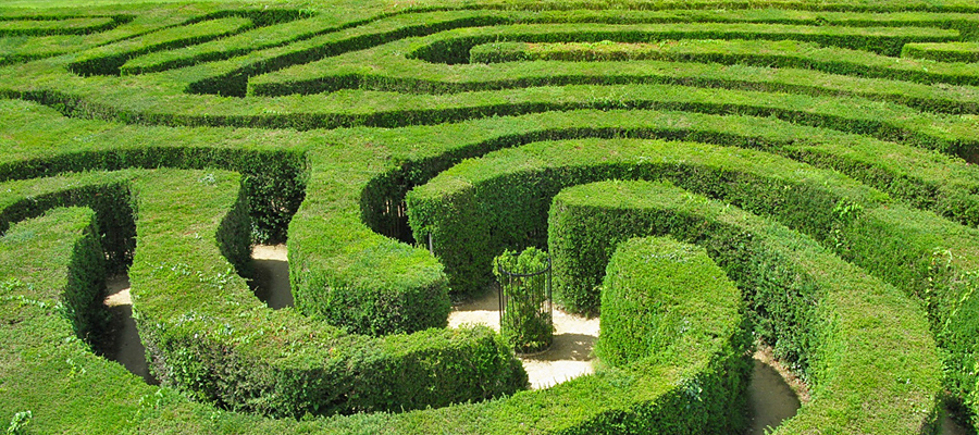 durch’s Labyrinth führen